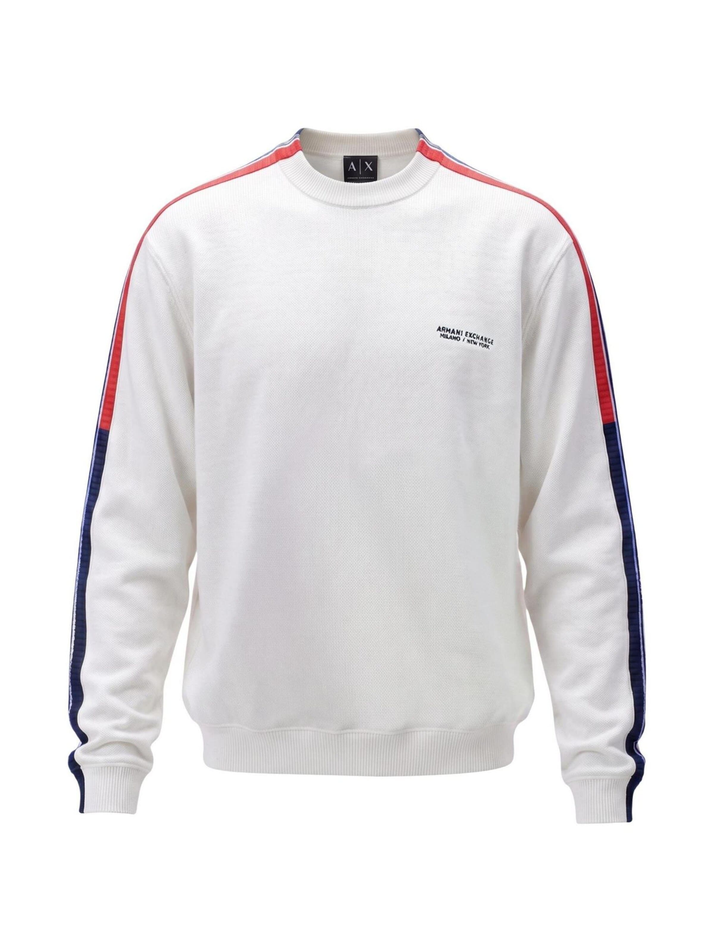 ARMANI EXCHANGE Sweatshirt 'XM002722 AF11960' in L in White, Item view