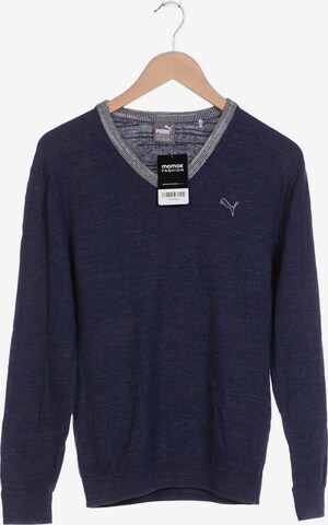 PUMA Sweater & Cardigan in XS in Blue: front