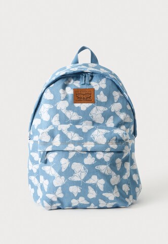 Rucsac 'LAN DENIM 2.0' de la Levi's Kids pe albastru: față