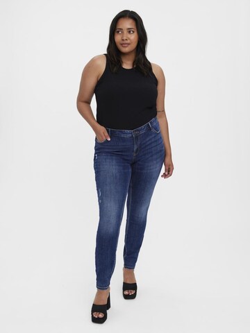 Skinny Jeans 'VMCSeven' di Vero Moda Curve in blu