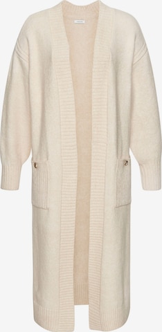 Cardigan LASCANA en blanc : devant