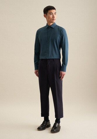 SEIDENSTICKER Slim fit Business shirt in Blue