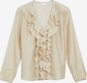 COMMA Bluse in Beige: Vorderseite