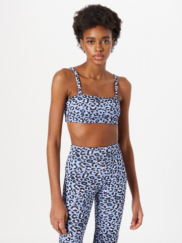 Onzie - Soutien Bustier Soutien de desporto 'Bali' em azul: frente