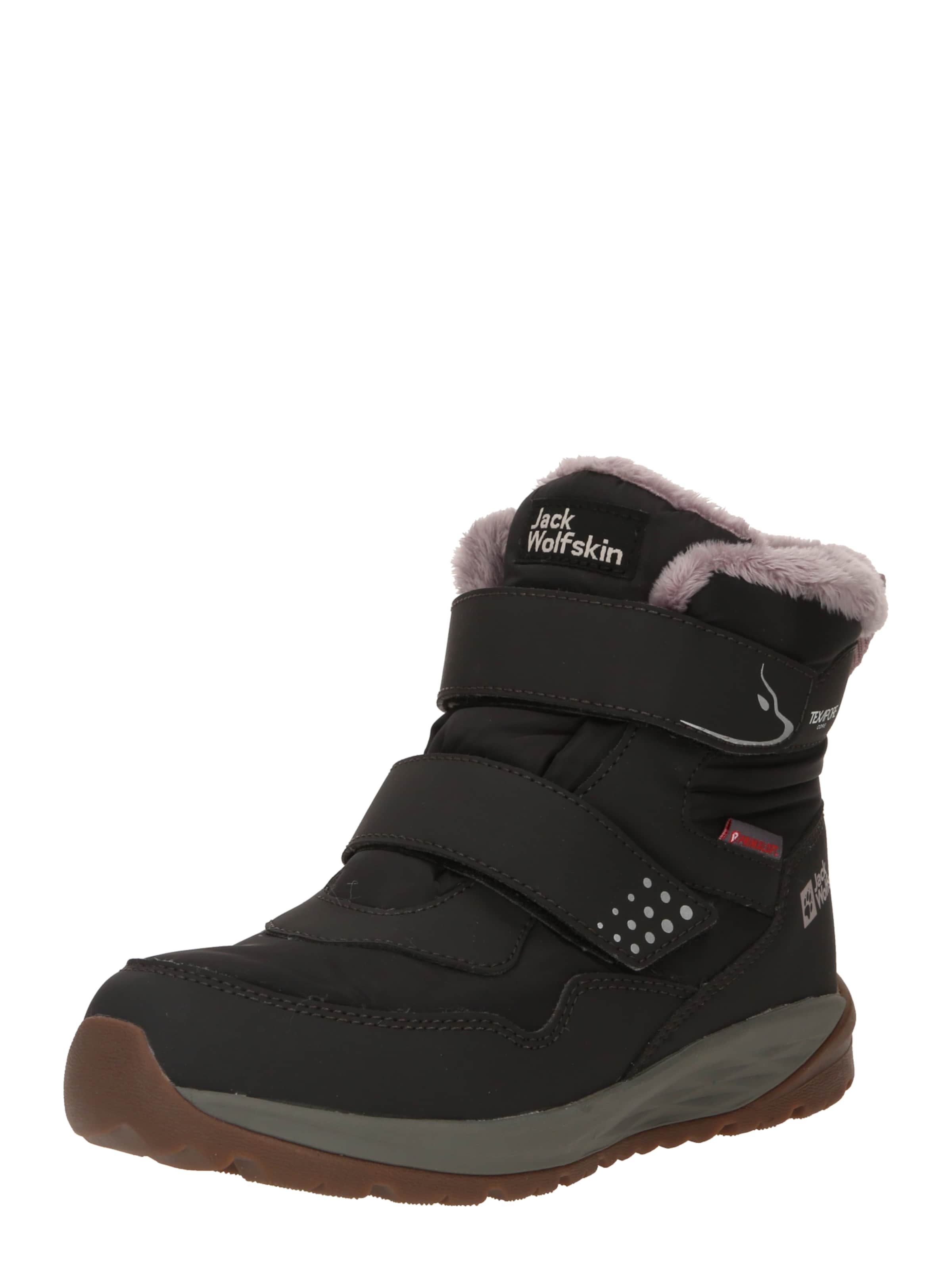 JACK WOLFSKIN Snöboots 'POLAR BEAR' i svart: framsida