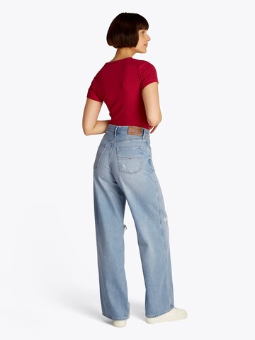 Tommy Jeans Широкий Джинсы 'CLAIRE' в Синий