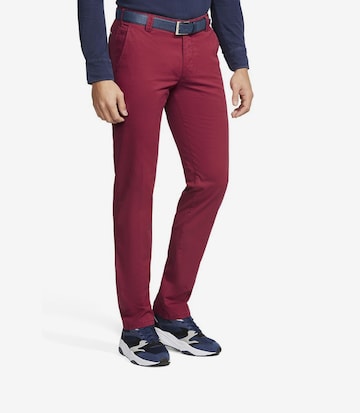 Meyer Hosen Chino Pants in Red: front