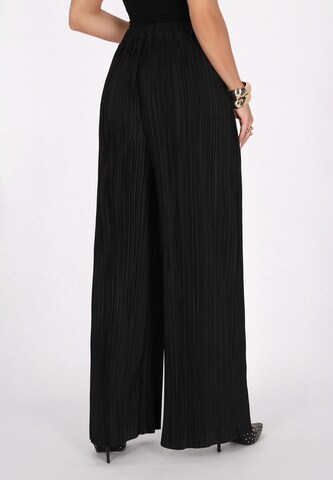 faina Loosefit Broek in Zwart