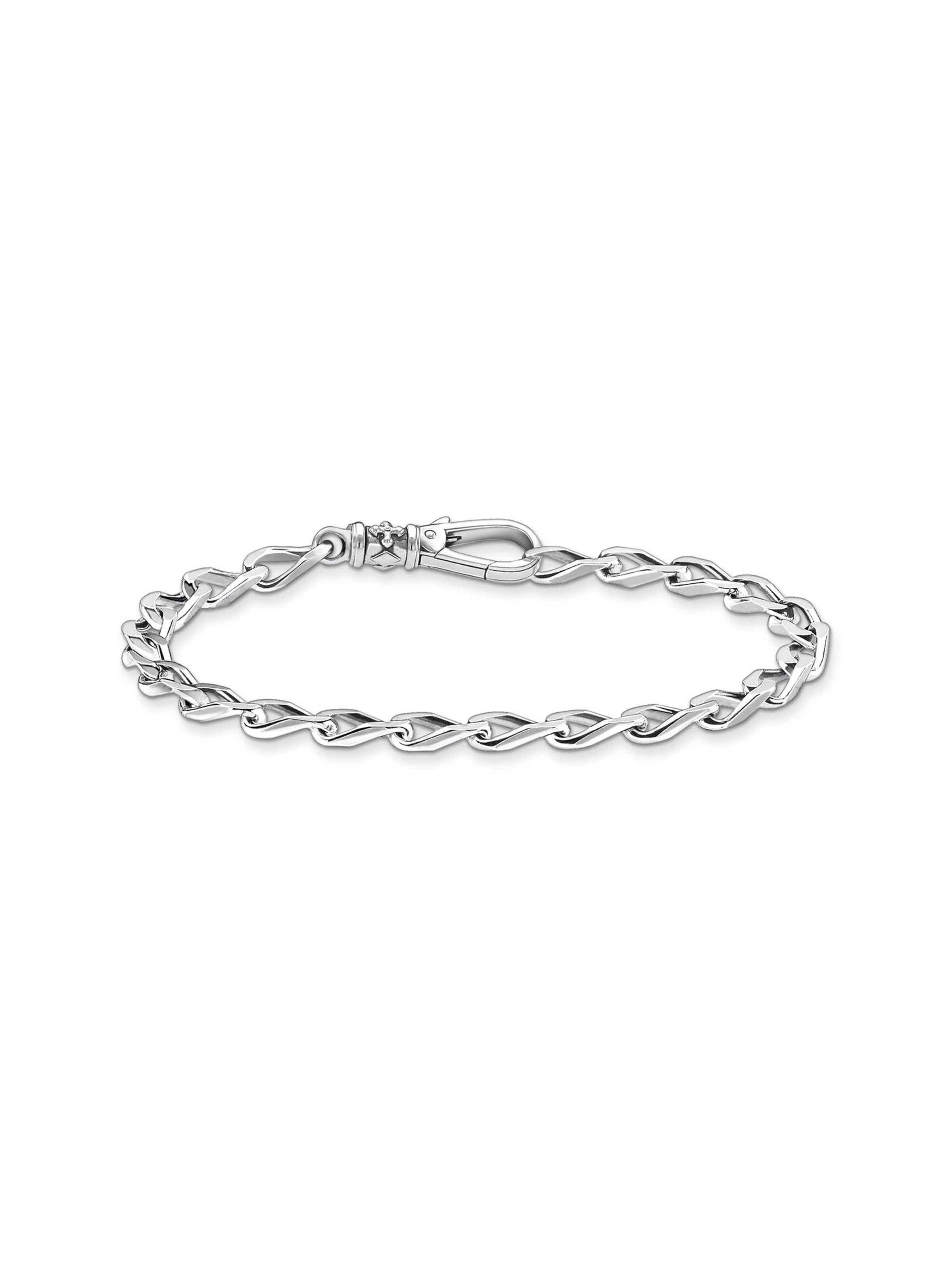Bracelet 'Armband Kandare Silber' Thomas Sabo en argent : devant