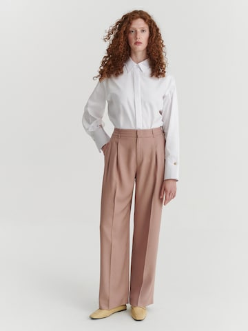 TATUUM Wide leg Bandplooibroek 'Serko' in Roze