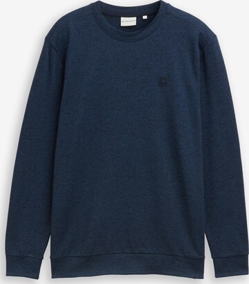 T-Shirt TOM TAILOR en bleu : devant