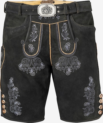 HAMMERSCHMID Traditional Pants in Black: front