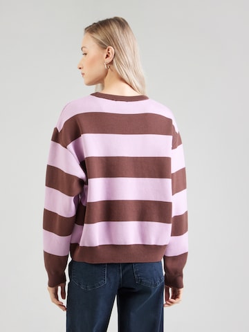 Pull-over mazine en marron
