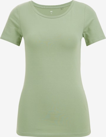 WE Fashion T-shirt i grön: framsida