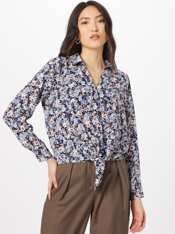 ONLY - Blusa 'Tamara' en azul: frente