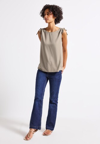 STREET ONE Bluse in Beige