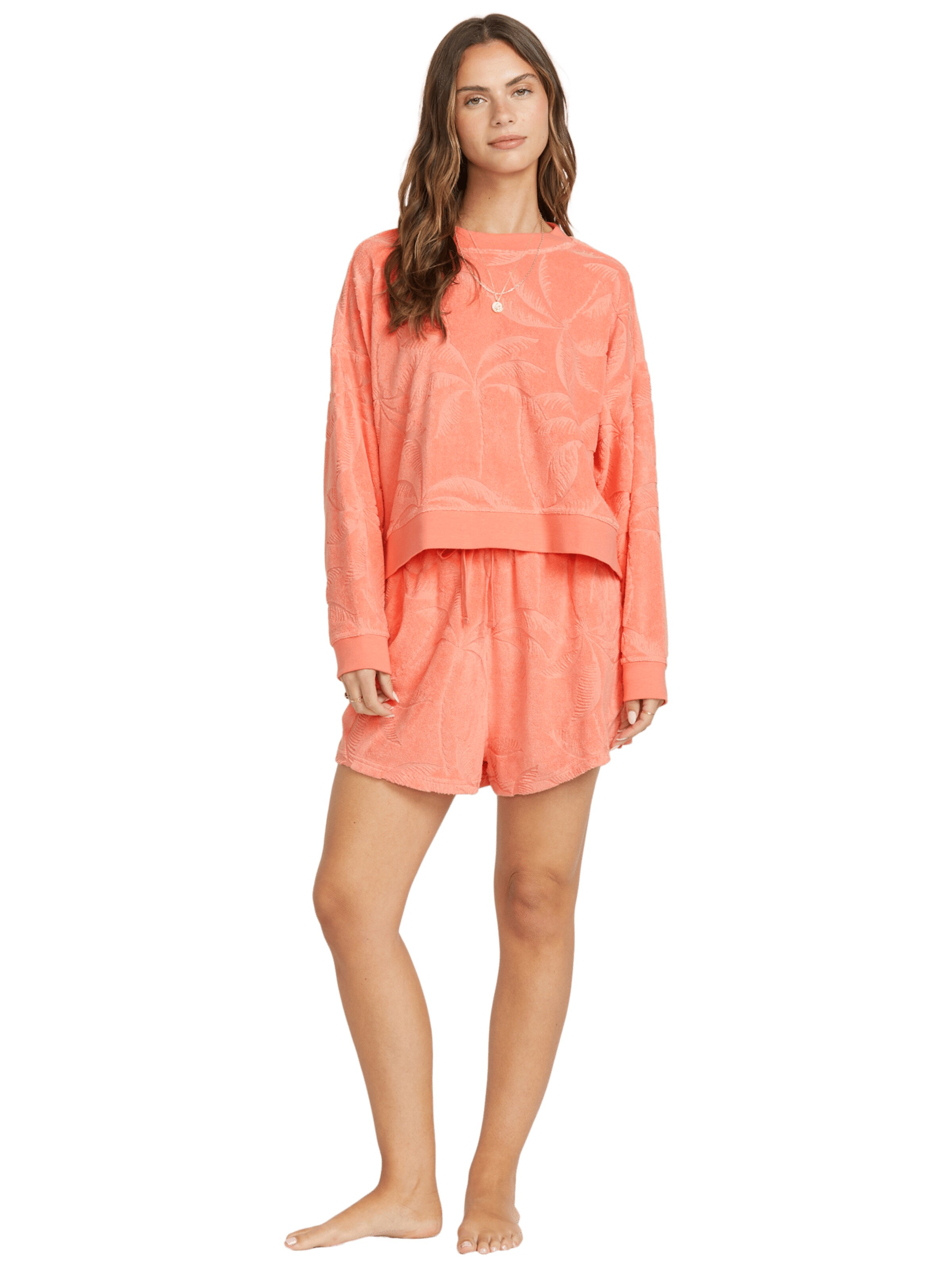 BILLABONG Sweatshirt 'Sun Tempo' in Pink