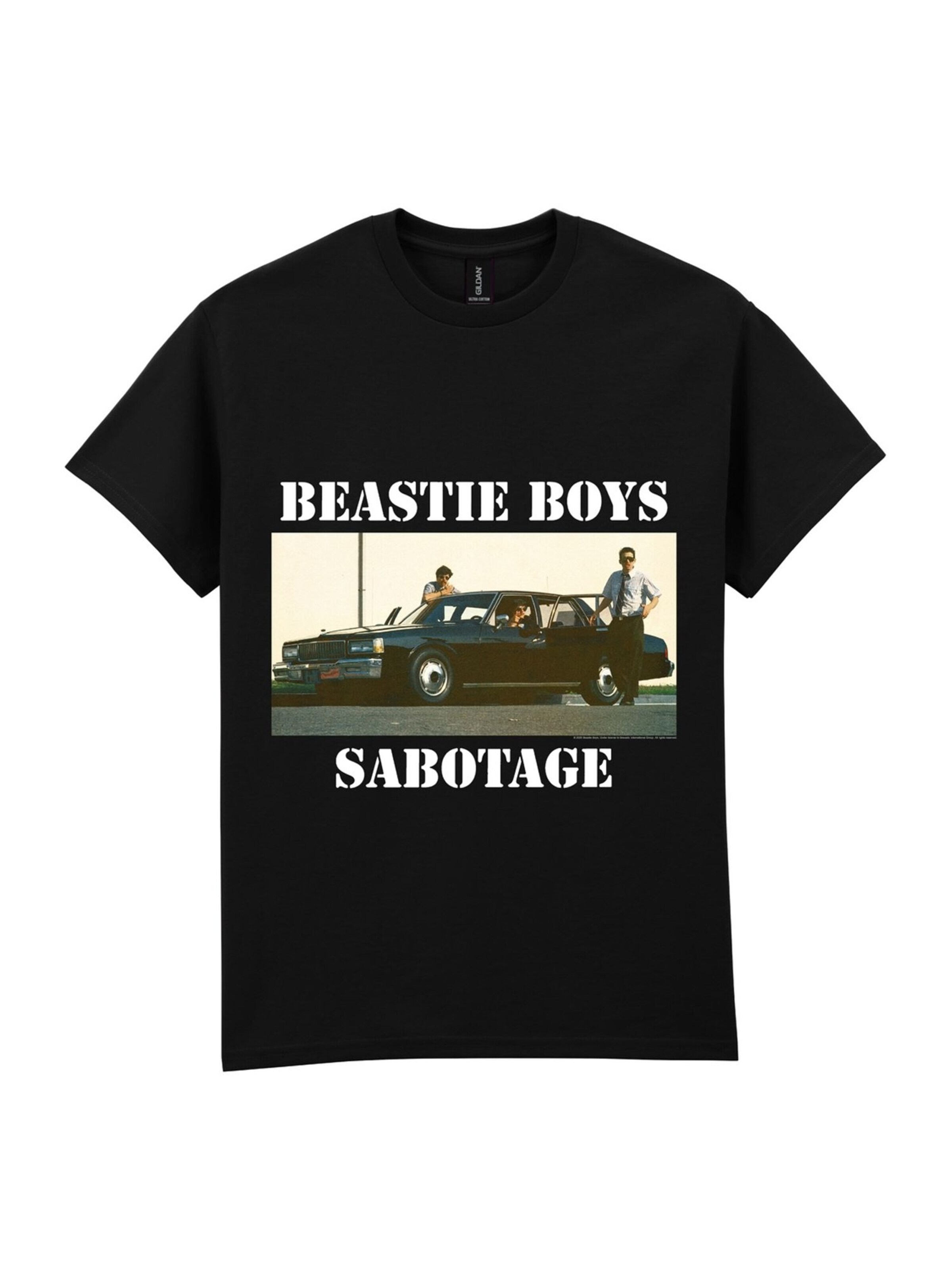 Rockshirts Shirt 'Beastie Boys Sabotage T-Shirt' in Black: front