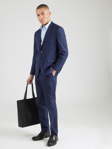 SELECTED Liibuv Ülikonnapintsak 'SLHJALEN', värv sinine: eest vaates