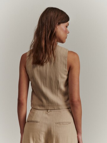 Gilet da completo 'Marle' di ABOUT YOU x Marie von Behrens in beige