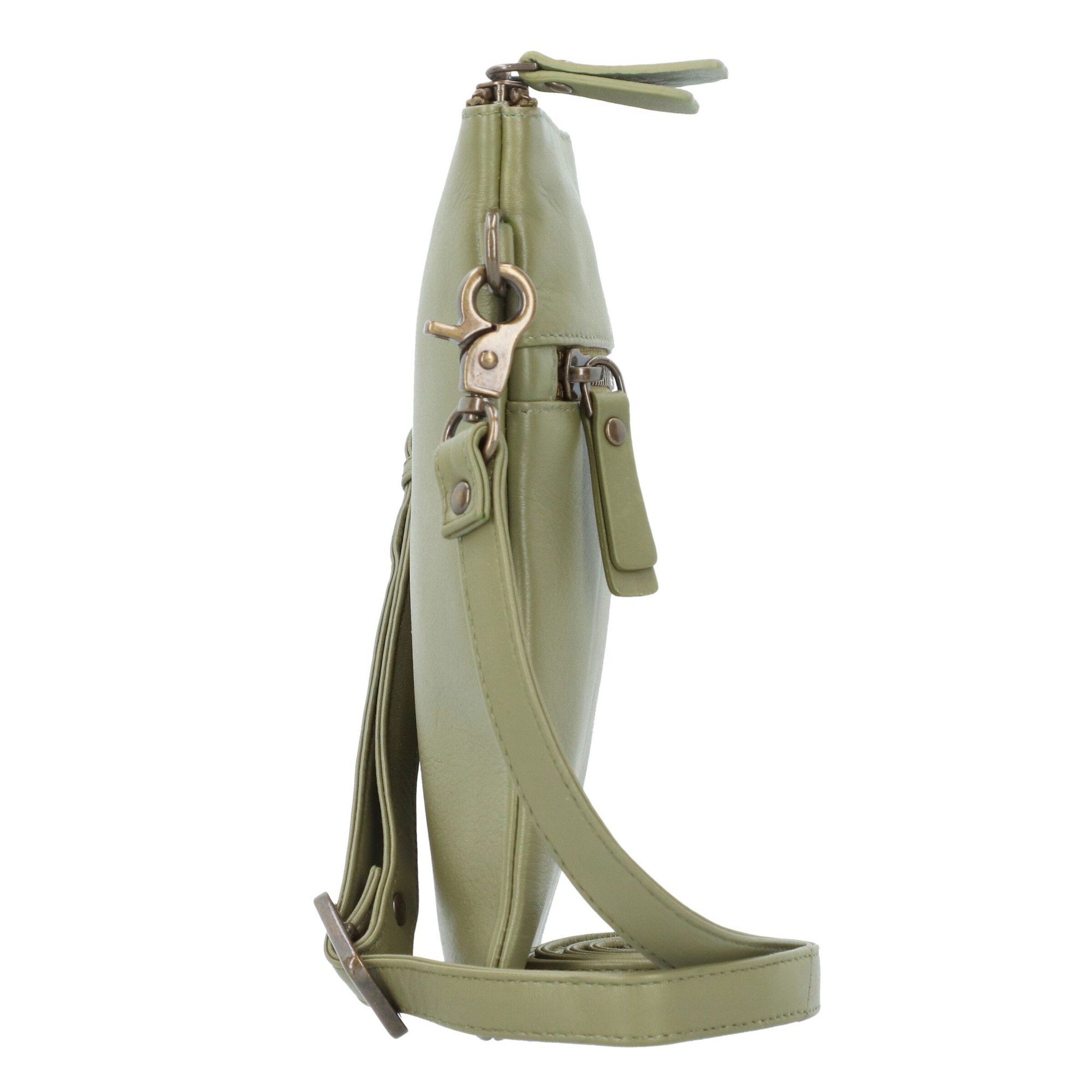 Borsa a tracolla 'Peru' di Esquire in verde