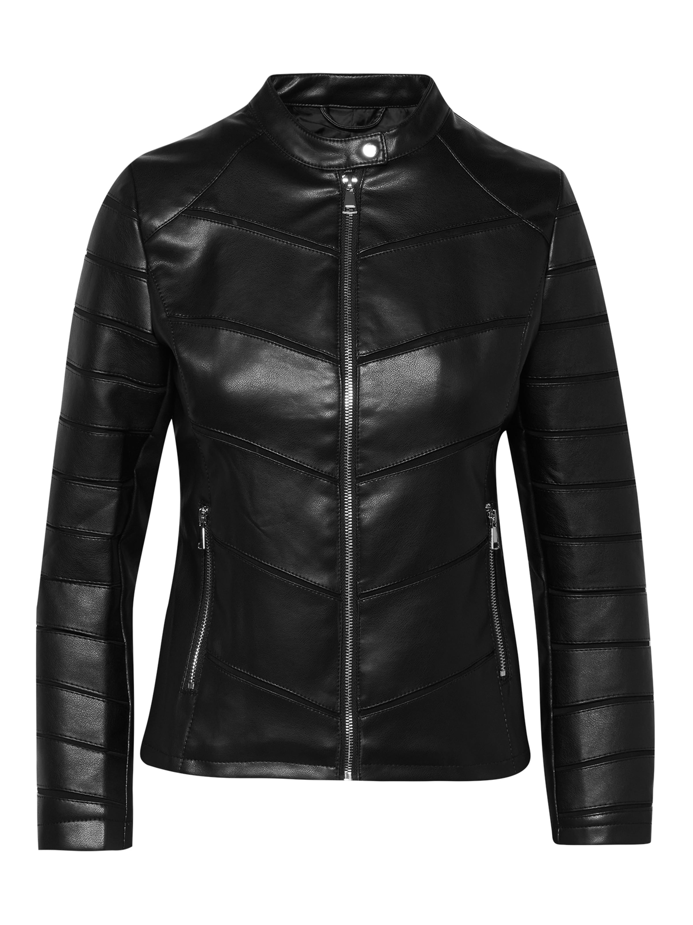 KOROSHI Übergangsjacke in Schwarz: Vorderseite