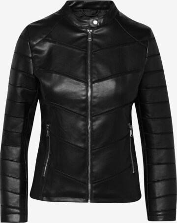 KOROSHI Between-Season Jacket in Black: front