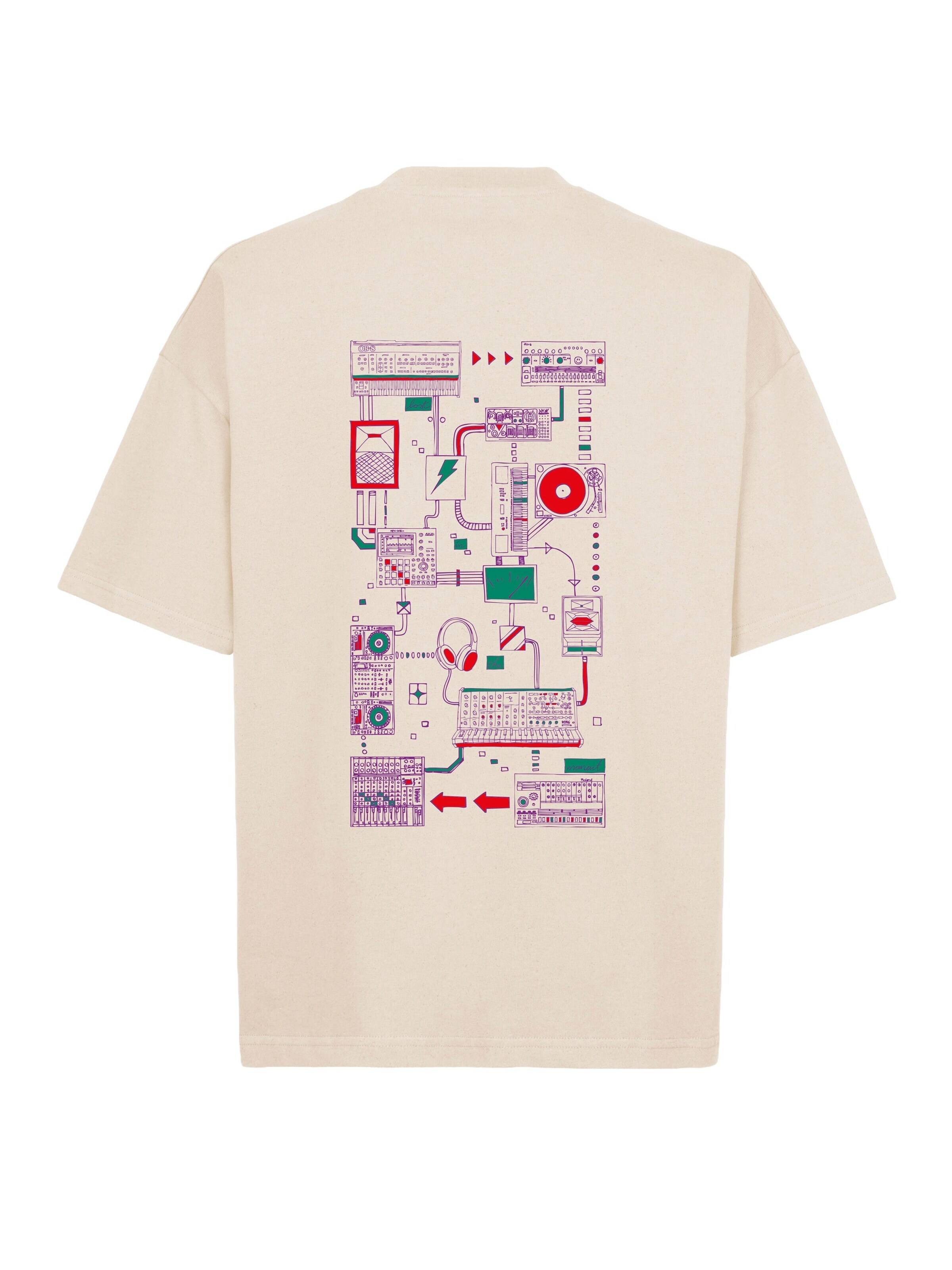 here\
ow. Shirt 'Connections T-shirt' in Wit: voorkant