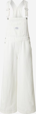 Salopette en jean 'XL Overall' LEVI'S ® en blanc : devant