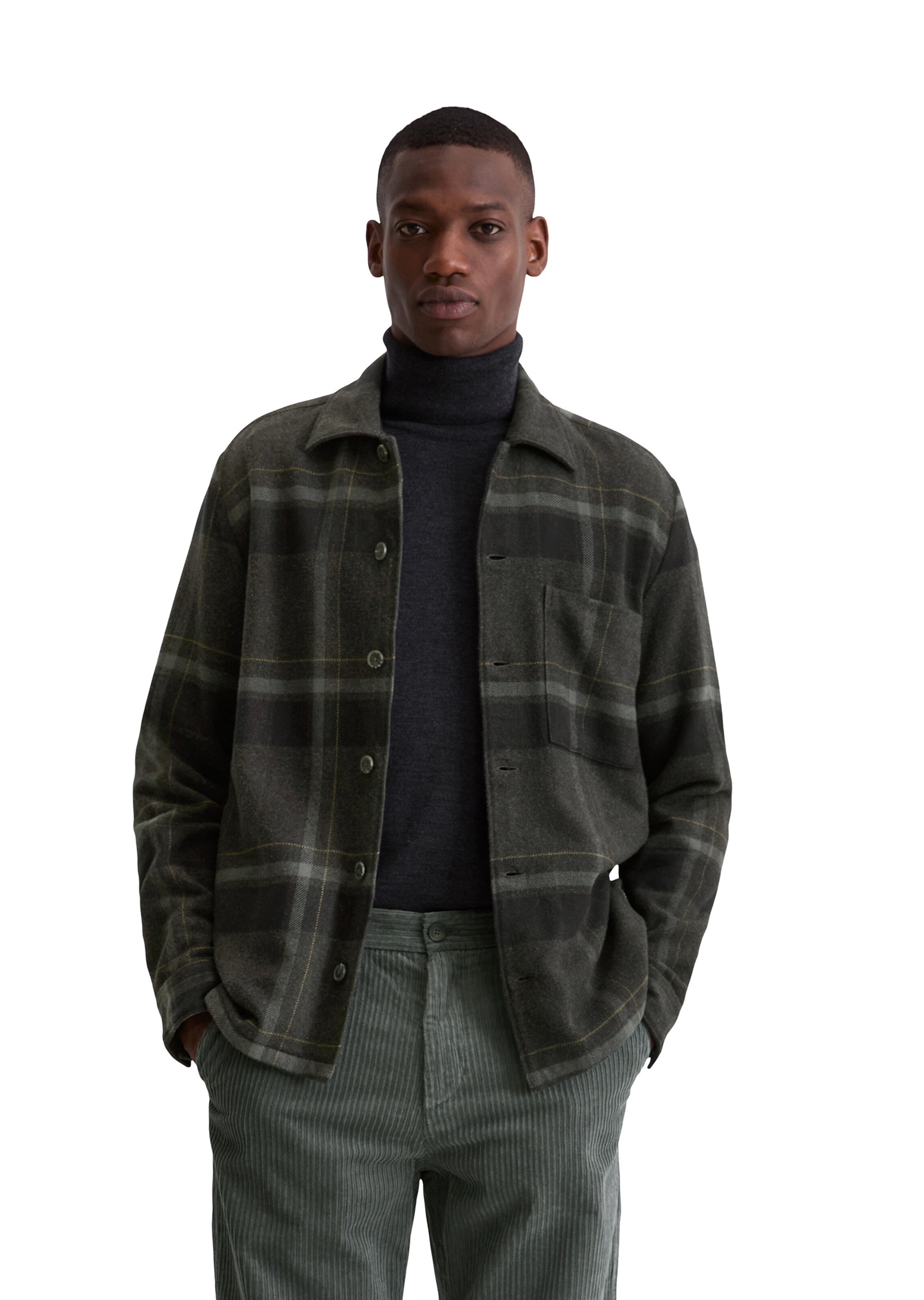 Marc O'Polo Übergangsjacke in Grün: Vorderseite