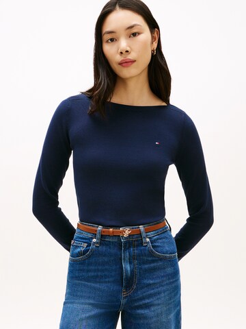 Pulover de la TOMMY HILFIGER pe albastru: față