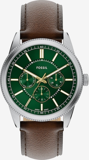 FOSSIL Analoginen kello 'PEARSON' värissä ruskea / kuusi / hopea, Tuotenäkymä