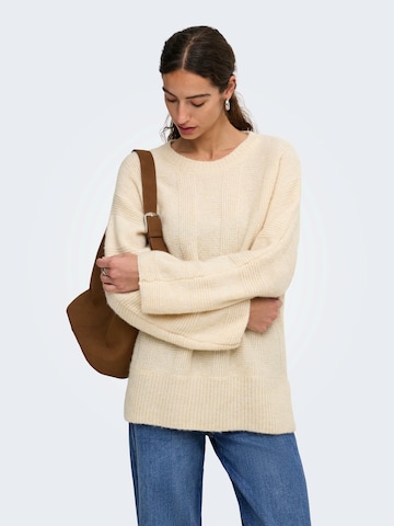 ONLY Trui 'ONLEVIA' in Beige: voorkant