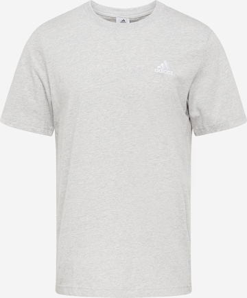 ADIDAS SPORTSWEAR - Camisa funcionais 'Essentials' em cinzento: frente