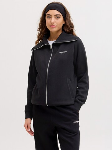 JJXX Sweatvest 'JXSTUDIO' in Zwart: voorkant