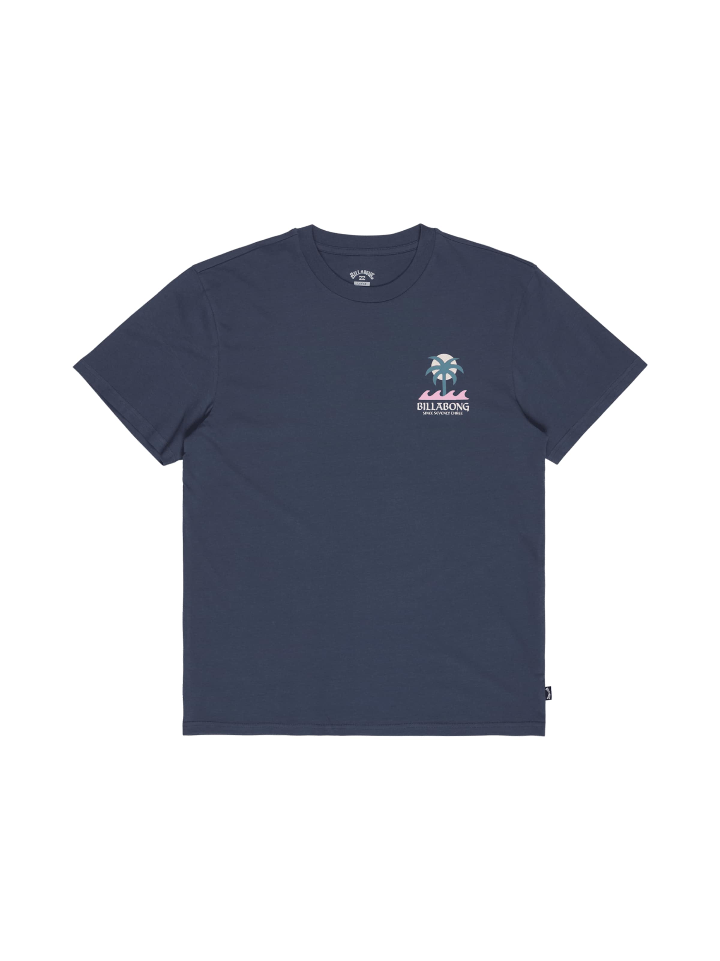 BILLABONG Shirt 'Portal' in L in Sapphire / Petrol / Rose / White, Item view