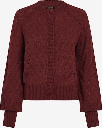 King Louie Strickjacke in Rot: Vorderseite