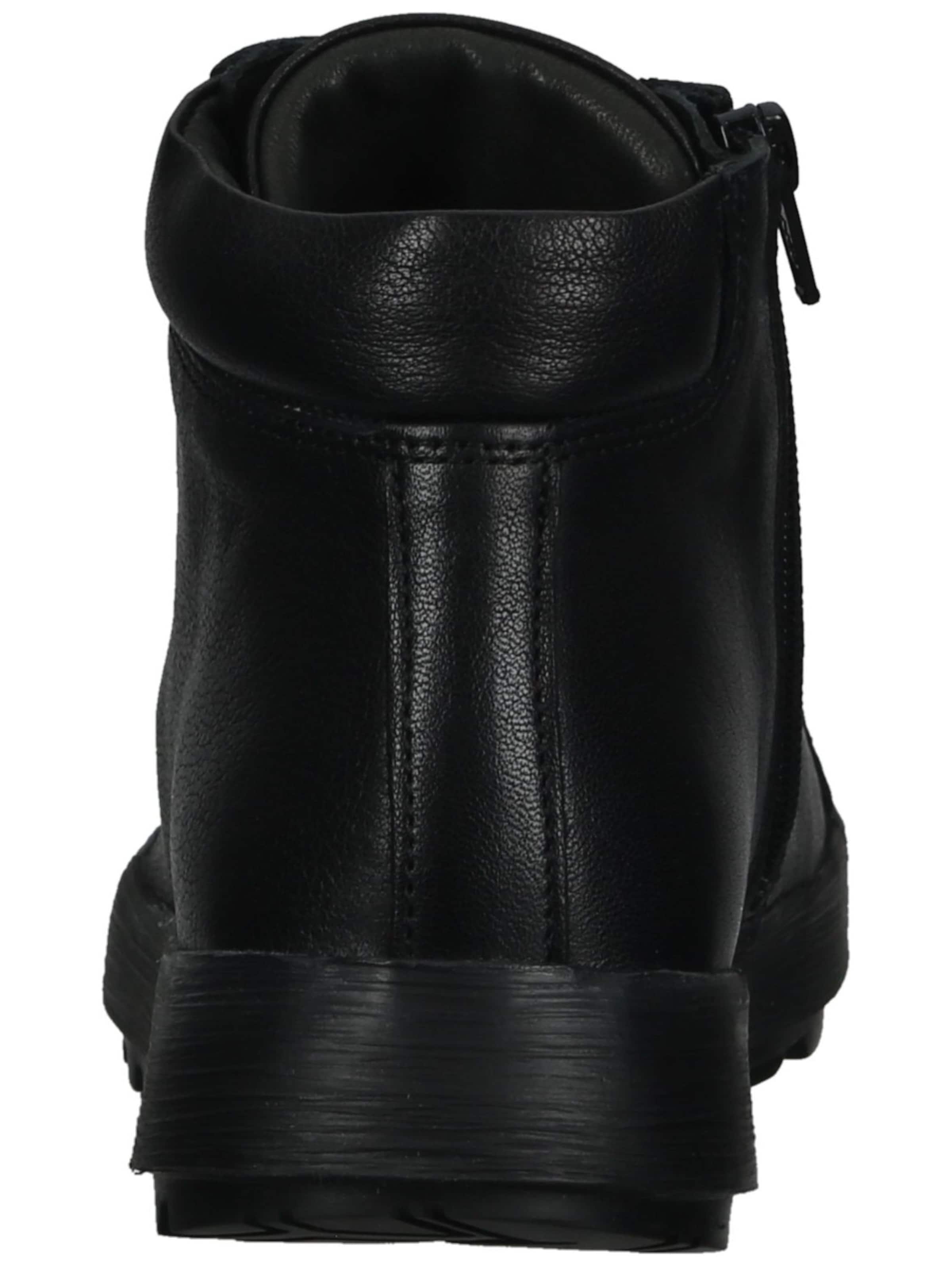 THINK! Lace-Up Ankle Boots in Black