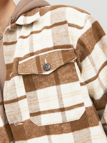 JACK & JONES - Ajuste regular Camisa 'RICK' en marrón