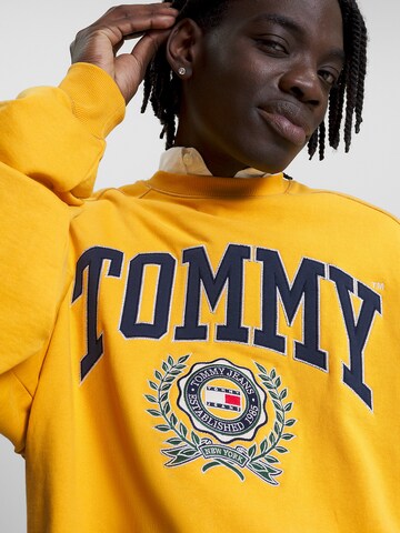 Sweat-shirt Tommy Jeans en jaune