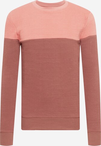 BURTON MENSWEAR LONDON Sweatshirt 'Ottoman' in Pink: predná strana