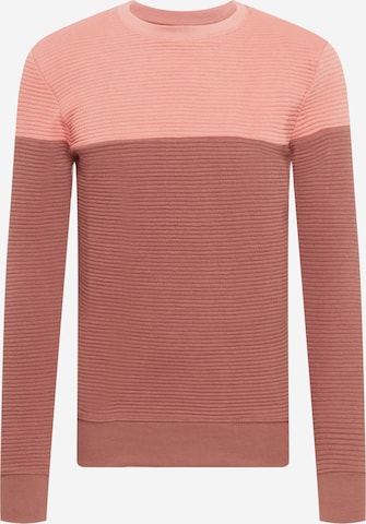 BURTON MENSWEAR LONDON Sweatshirt 'Ottoman' in Pink: front