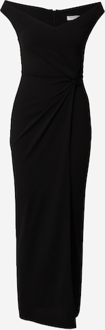 Sistaglam Večerna obleka 'OCTY' | črna barva: sprednja stran