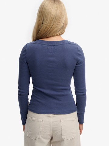 Superdry & Co Koszulka 'Athletic' w kolorze niebieski