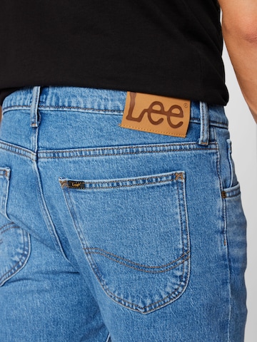 Lee גזרת סלים ג'ינס 'Luke' בכחול