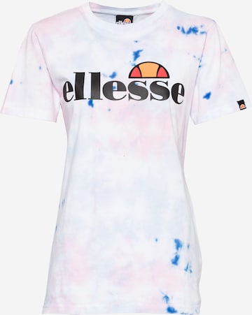 ELLESSE Shirt 'Albany' in Wit: voorkant