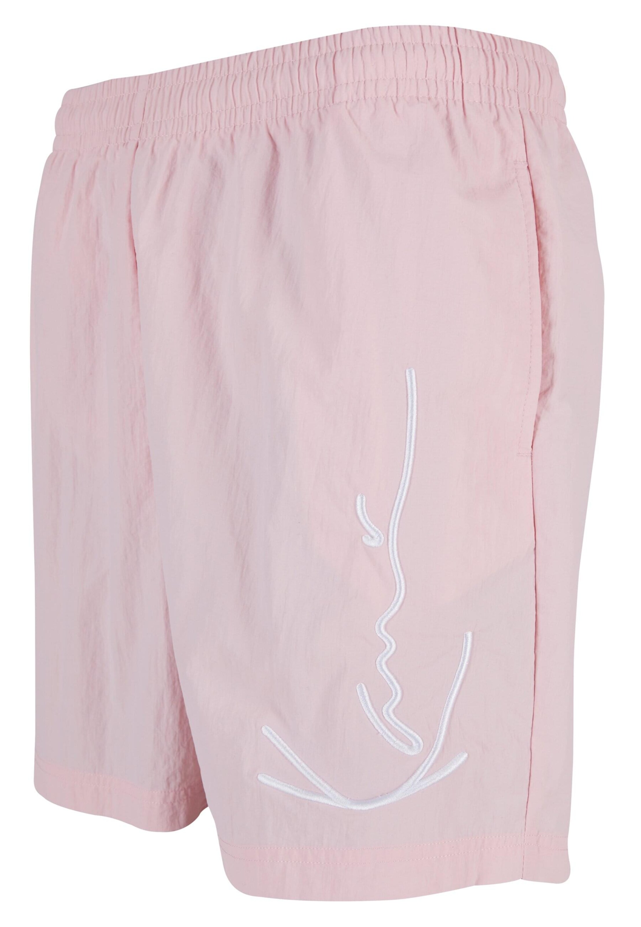 Karl Kani Board Shorts in Pink