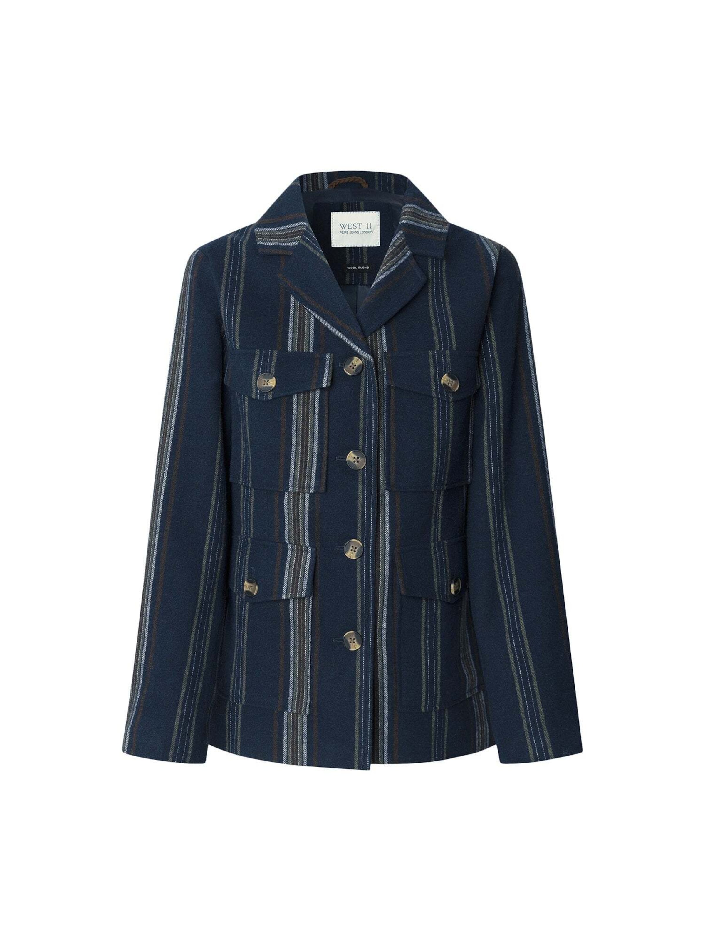 Pepe Jeans Blazer  'TORY ' in 40 in navy / weiß, Produktansicht