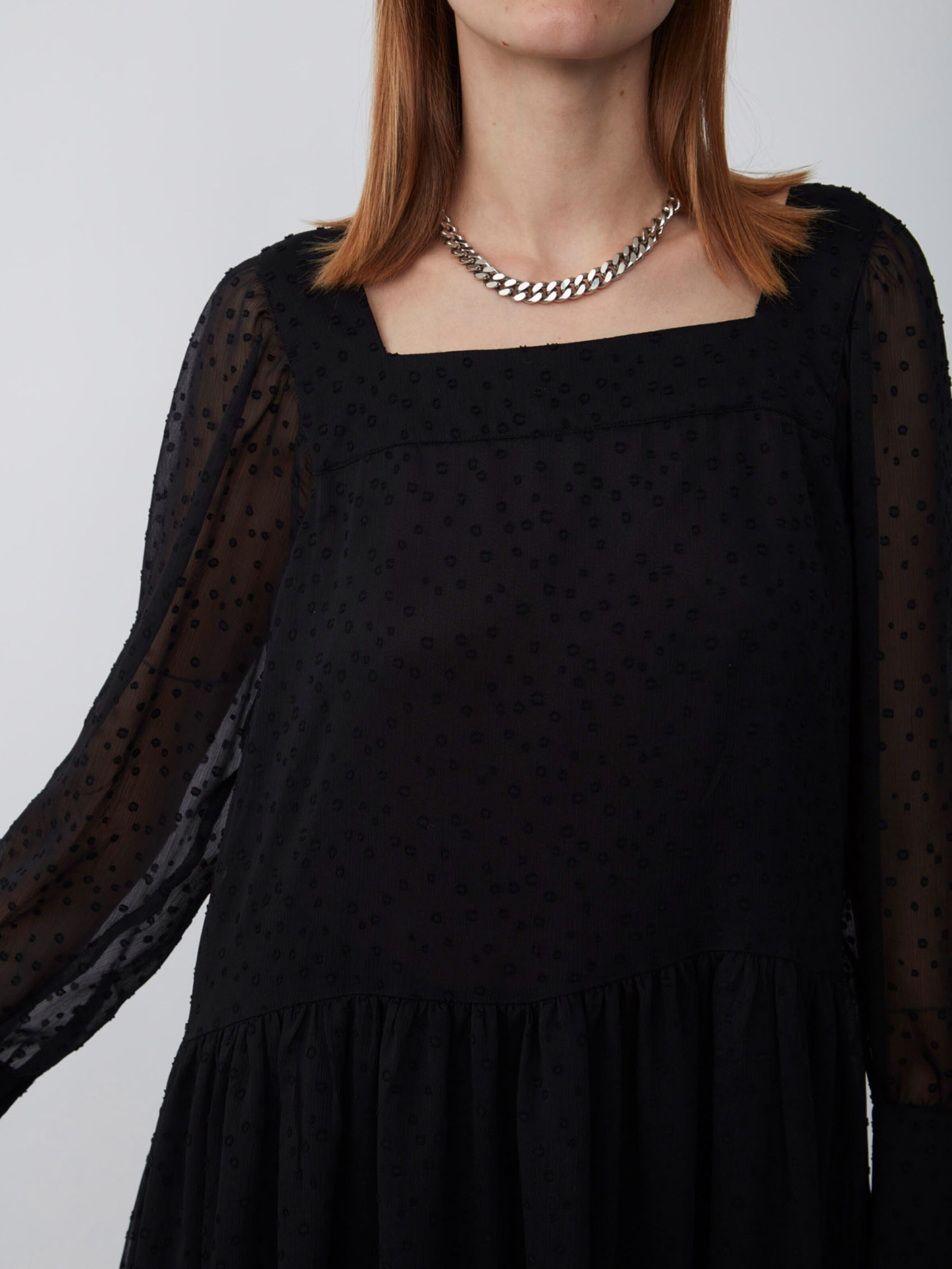 Frauen Kleider JUST FEMALE Kleid 'Lula' in Schwarz - CA55782 Frauen Kleider JUST FEMALE Kleid 'Lula' in Schwarz - CA55782