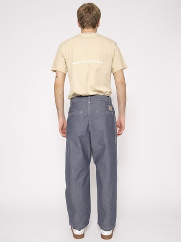 Carhartt WIP Luźne Spodnie 'Blake Pant Blue' w kolorze niebieski